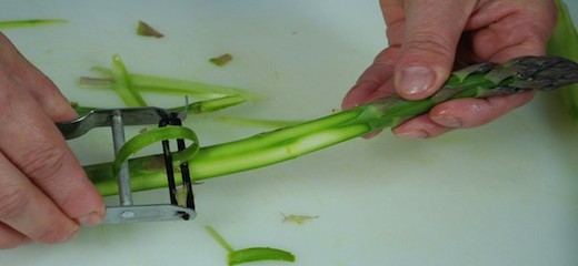 come pulire gli asparagi