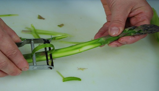 come pulire gli asparagi
