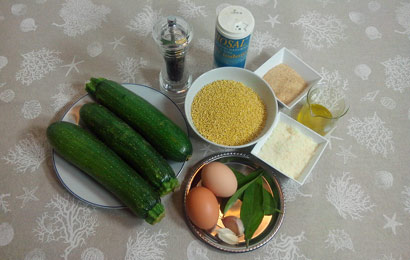 Ingredienti-polpette-zucchine-miglio