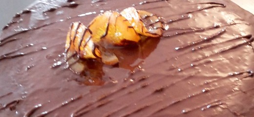 torta cioccolato e arancia