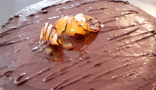 torta cioccolato e arancia