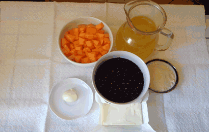 Ingredienti ricetta risotto al melone
