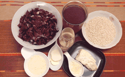 risotto-radicchio-gorgonzola ingredienti-